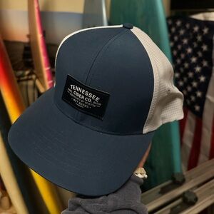 Tennessee Cider Co. Blue and White Cap